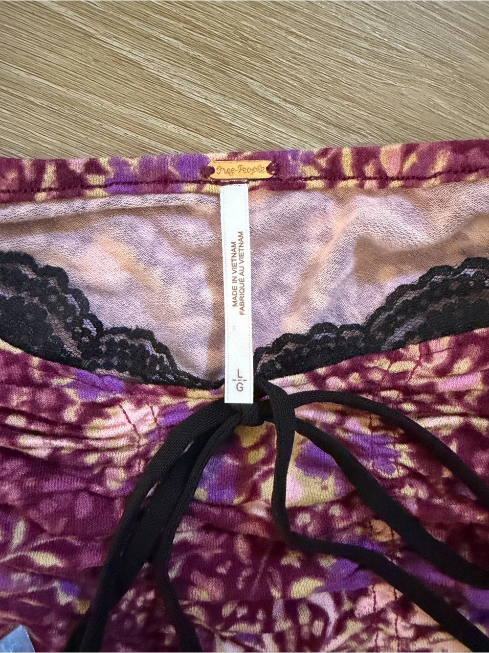 FREE PEOPLE  Layer It On Me Long Sleeve Top EUC